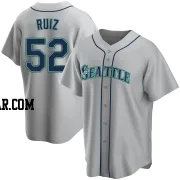 Carlos Ruiz Youth Seattle Mariners Gray Replica Road Jersey