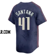 Carlos Santana Youth Cleveland Guardians Navy Limited 2024 City Connect Jersey