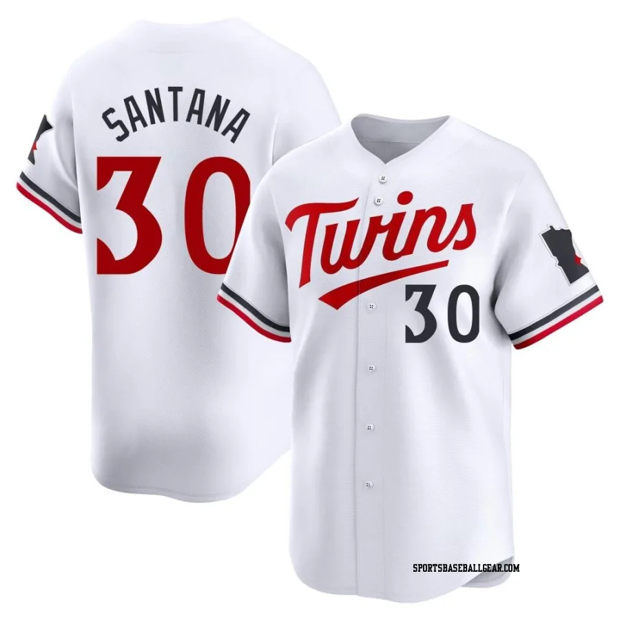 Carlos Santana Youth Minnesota Twins White Limited Home Jersey