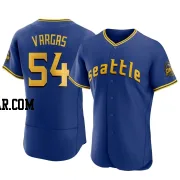 Carlos Vargas Men's Seattle Mariners Royal Authentic 2023 City Connect Jersey