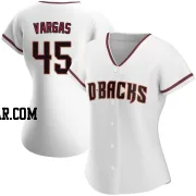 Carlos Vargas Women's Arizona Diamondbacks White Authentic Home Jersey