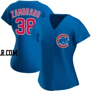 Carlos Zambrano Women's Chicago Cubs Royal Replica Alternate Jersey