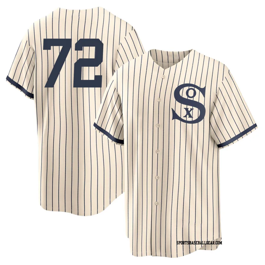 Carlton Fisk Men's Chicago White Sox Cream Replica 2021 Field of Dreams Jersey