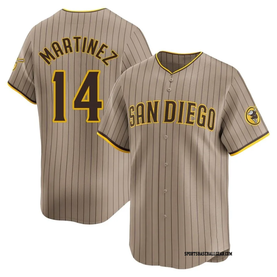 Carmelo Martinez Youth San Diego Padres Limited Tan Alternate Jersey