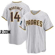 Carmelo Martinez Youth San Diego Padres White Replica 2024 World Tour Seoul Series Home Jersey