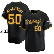 Carmen Mlodzinski Men's Pittsburgh Pirates Black Limited Alternate Jersey