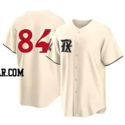 Carson Coleman Men's Texas Rangers Cream Replica 2023 City Connect Jersey