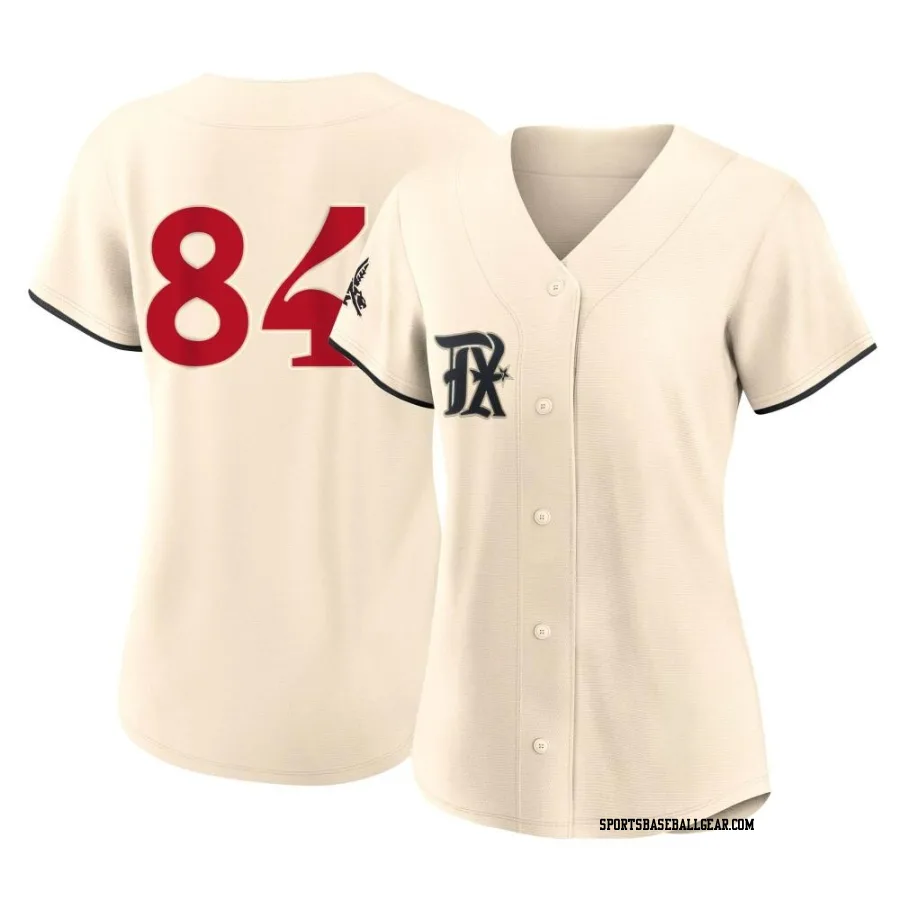 Carson Coleman Women's Texas Rangers Cream Authentic 2023 City Connect Jersey