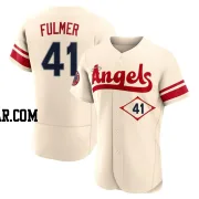 Carson Fulmer Men's Los Angeles Angels Cream Authentic 2022 City Connect Jersey