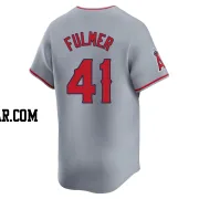 Carson Fulmer Men's Los Angeles Angels Gray Limited Away Jersey