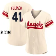 Carson Fulmer Women's Los Angeles Angels Cream Authentic 2022 City Connect Jersey