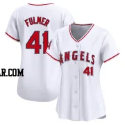 Carson Fulmer Women's Los Angeles Angels White Limited Home Jersey