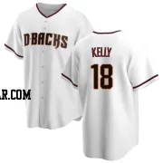 Carson Kelly Men's Arizona Diamondbacks White Replica Home Jersey