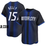 Carson Kelly Men's Detroit Tigers Blue Limited 2024 City Connect Jersey