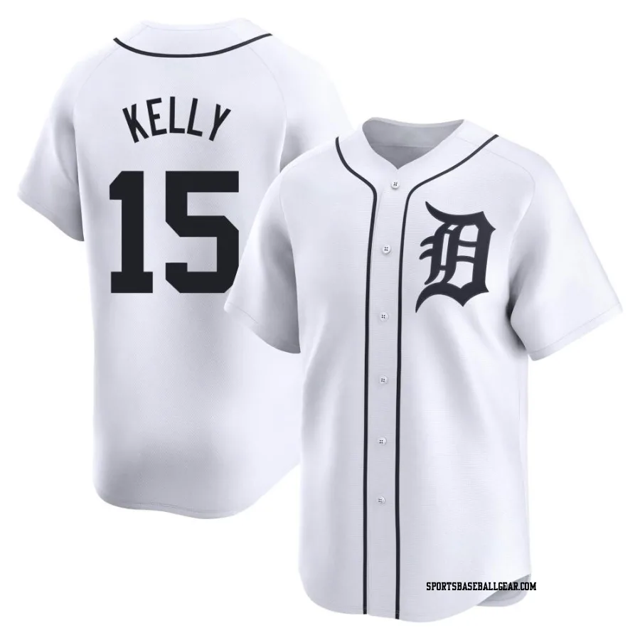 Carson Kelly Men's Detroit Tigers White Limited Home Jersey