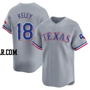 Carson Kelly Men's Texas Rangers Gray Limited Away Jersey