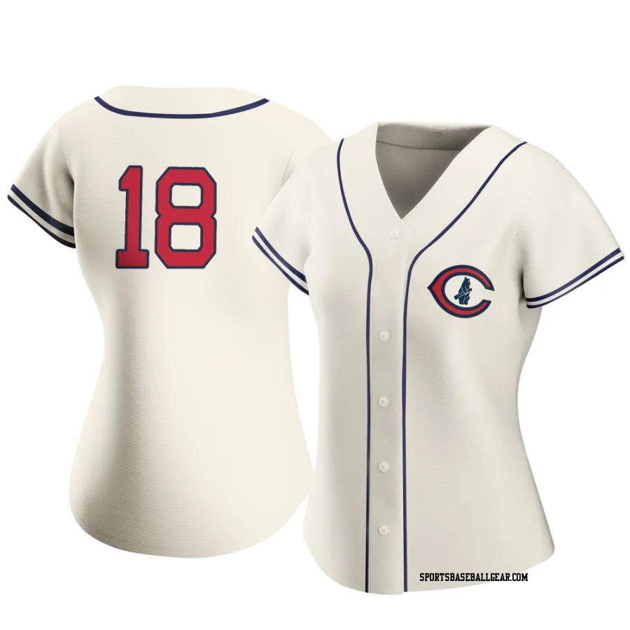 Carson Kelly Women's Chicago Cubs Cream Authentic 2022 Field Of Dreams Jersey