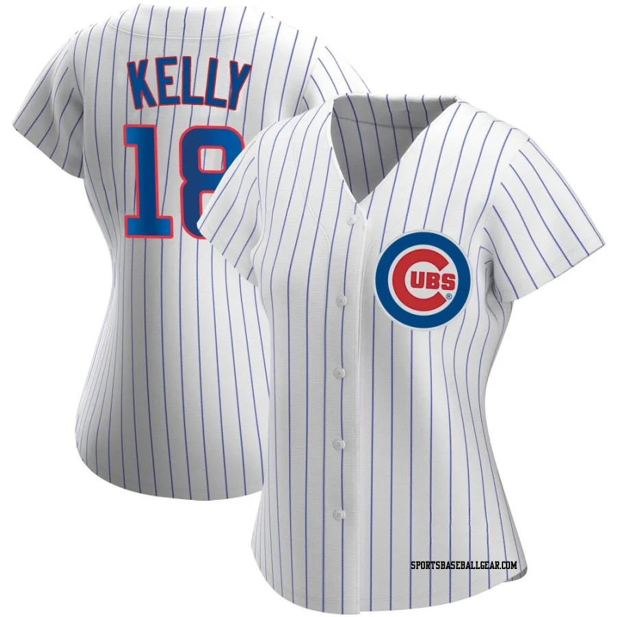 Carson Kelly Women's Chicago Cubs White Authentic Home Jersey