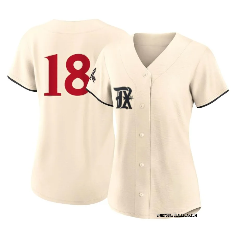 Carson Kelly Women's Texas Rangers Cream Authentic 2023 City Connect Jersey