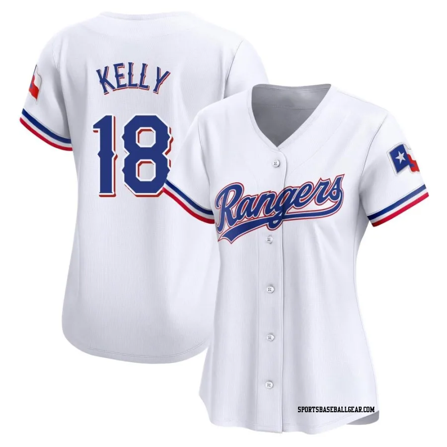 Carson Kelly Women's Texas Rangers White Limited Home Jersey