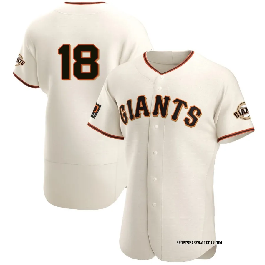 Carson Ragsdale Men's San Francisco Giants Cream Authentic Home Jersey