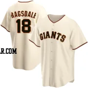 Carson Ragsdale Men's San Francisco Giants Cream Replica Home Jersey