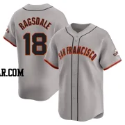 Carson Ragsdale Men's San Francisco Giants Gray Limited Away Jersey