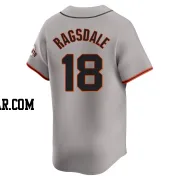 Carson Ragsdale Men's San Francisco Giants Gray Limited Away Jersey