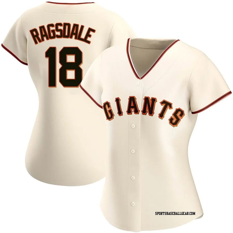 Carson Ragsdale Women's San Francisco Giants Cream Authentic Home Jersey