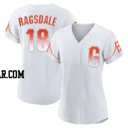 Carson Ragsdale Women's San Francisco Giants White Authentic 2021 City Connect Jersey