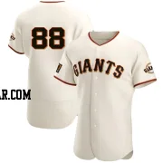 Carson Seymour Men's San Francisco Giants Cream Authentic Home Jersey