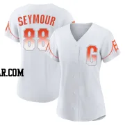 Carson Seymour Women's San Francisco Giants White Authentic 2021 City Connect Jersey