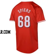 Carson Spiers Youth Cincinnati Reds Red Limited Alternate Jersey