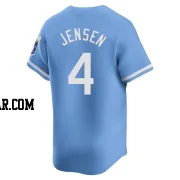 Carter Jensen Men's Kansas City Royals Light Blue Limited Alternate Jersey