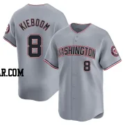 Carter Kieboom Men's Washington Nationals Gray Limited Road Jersey