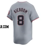 Carter Kieboom Men's Washington Nationals Gray Limited Road Jersey