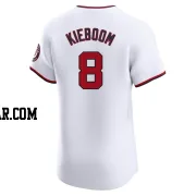 Carter Kieboom Men's Washington Nationals White Elite Home Jersey