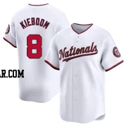 Carter Kieboom Men's Washington Nationals White Limited Home Jersey