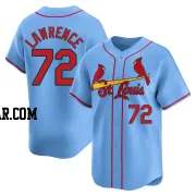 Casey Lawrence Men's St. Louis Cardinals Light Blue Limited Alternate Jersey