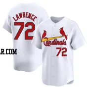 Casey Lawrence Men's St. Louis Cardinals White Limited Home Jersey