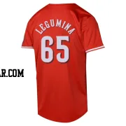 Casey Legumina Men's Cincinnati Reds Red Limited Alternate Jersey