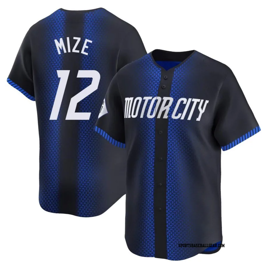 Casey Mize Men's Detroit Tigers Blue Limited 2024 City Connect Jersey