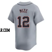 Casey Mize Men's Detroit Tigers Gray Limited Road Jersey