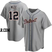 Casey Mize Men's Detroit Tigers Gray Replica Road Jersey