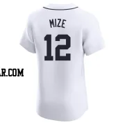 Casey Mize Men's Detroit Tigers White Elite Home Jersey