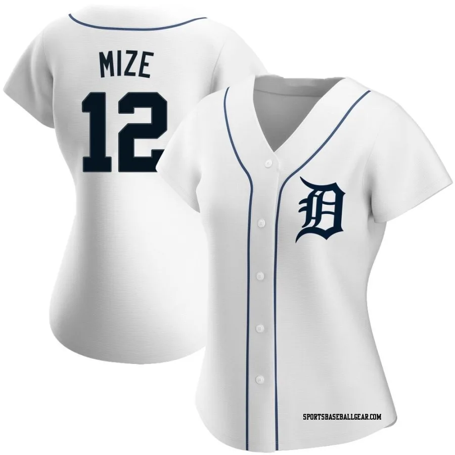 Casey Mize Women's Detroit Tigers White Authentic Home Jersey