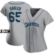 Casey Sadler Women's Seattle Mariners Gray Authentic Road Jersey