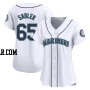 Casey Sadler Women's Seattle Mariners White Limited Home Jersey