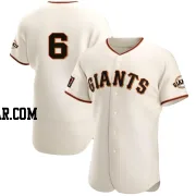 Casey Schmitt Men's San Francisco Giants Cream Authentic Home Jersey