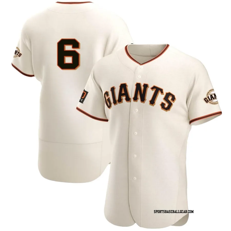 Casey Schmitt Men's San Francisco Giants Cream Authentic Home Jersey